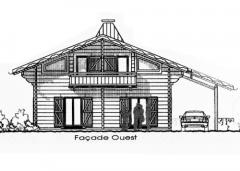 Chalet Airelles - (fr)The west face