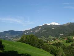 Appt. Les Edelweiss - La vue du Mont Blanc depuis l