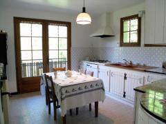 Appt. Les Edelweiss - La cuisine et le balcon