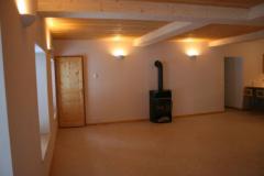 Appt. Le Prieure - (fr)The log burner in the living room