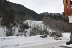 Appt. Vieux Moulin - (fr)The view of the ski run back to the apartments