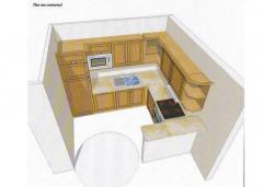 Appt. Armaillis, 1 - Exemple de cuisine