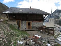 Chalet Bienvenue - (fr)Side elevation and terrace