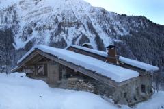 Ferme Bionnassay - Le chalet et la vue