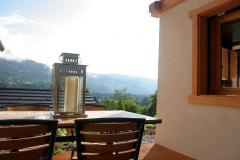Chalet Black & White - La terrasse