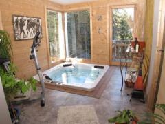 Chalet Warens - (fr)The jacuzzi room