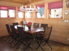 Chalet Warens - (fr)The dining area