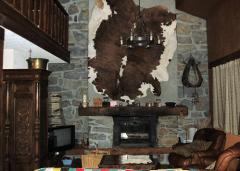 Chalet La Bourgeoise - Salon au 1er