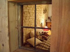 Appt. Le Capieau - Fenêtre intérieur, chambre 2