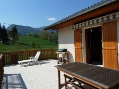 Chalet Alma - La terrasse