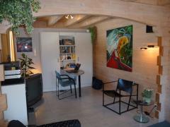 Chalet Les Buissons - (fr)Separate study area/ TV room