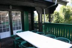 Chalet Capricorne - La terrasse