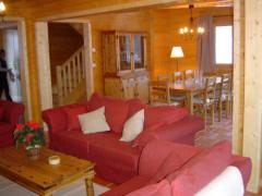 Chalet Chamois - (fr)The open plan living space
