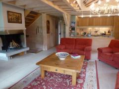 Chalet des Champs - La pièce à vivre (1)