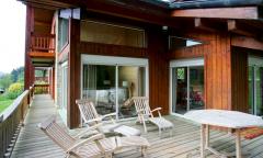 Chalet Clément - La terrasse