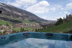 Chalet La Colombine - La vue depuis le jacuzzi