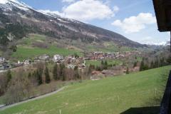 Chalet La Colombine - Vue depuis la terrasse arrière (2)