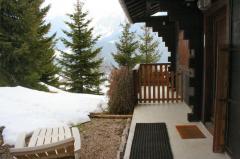 Chalet Dents du Midi - La terrasse
