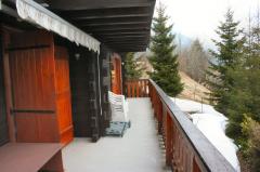 Chalet Dents du Midi - Le balcon