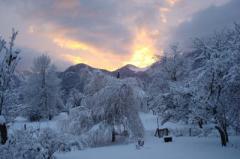 Chalet des Etoiles - Vue, hiver