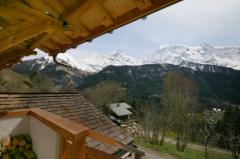 Chalet de Veroce - La vue depuis le chalet