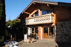 Chalet Frison - La terrasse en bois