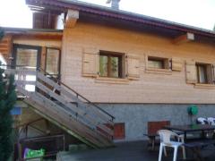 Chalet La Villaz - Depuis le jardin