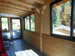 Chalet La Villaz - Le véranda