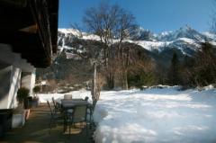 Chalet des Nants - La vue depuis la terrasse
