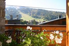 Chalet Neve - Vue, pistes de Pleney