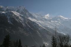 Chalet Sapin - Vue, Mont Blanc