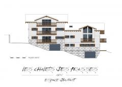 Appt. Les Chalets des Frasses, B3 - Facade ouest