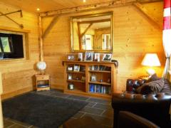 Chalet St Martin - Le coin TV