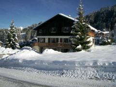Chalet St Martin - Le chalet en hiver