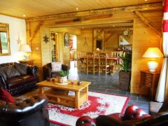 Chalet St Martin - Le séjour (1)