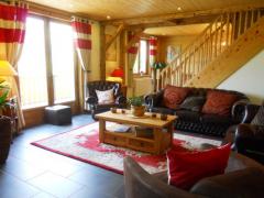 Chalet St Martin - Le séjour (2)