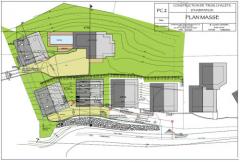 Chalet Versant Sud - Plan de masse