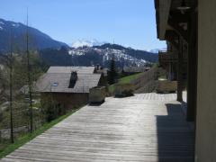 Chalet Villaret - La terrasse