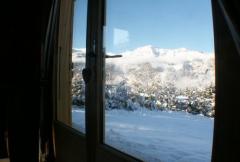 Chalet Virage - Le vue en hiver