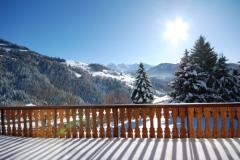 Chalet Chamois - Vue, balcon en hiver