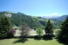 Chalet Chamois - Le jardin et vue en été (1)