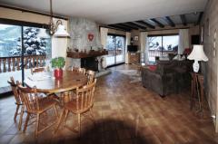 Chalet Chamois - La pièce à vivre