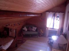 Chalet La Chapeline - (fr)Top floor bedroom