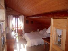 Chalet La Chapeline - (fr)Top floor bedroom