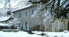 Château du Bérouze - Le château en hiver