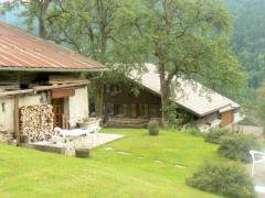 Ferme La Cherrire - (fr)Side view, garden and terrace