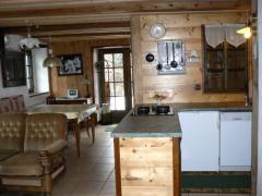 Ferme La Cherrire - (fr)Kitchen and living room