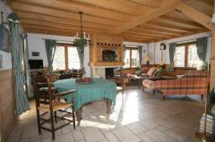 Chalet Le Clos Alpin - Le séjour/salon