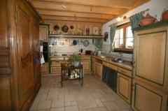 Chalet Le Clos Alpin - La cuisine au rez de chaussée