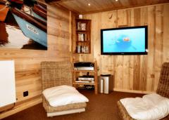 La Cortiena Mountain Lodge - (fr)Home cinema room